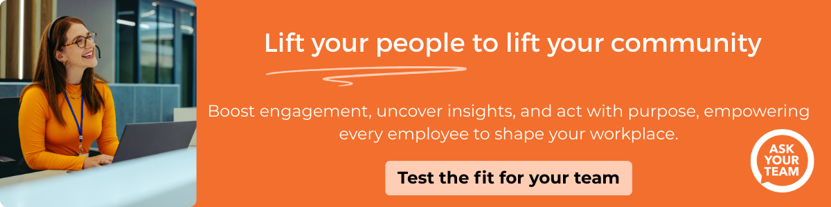 Book a demo banner: Employee engagement